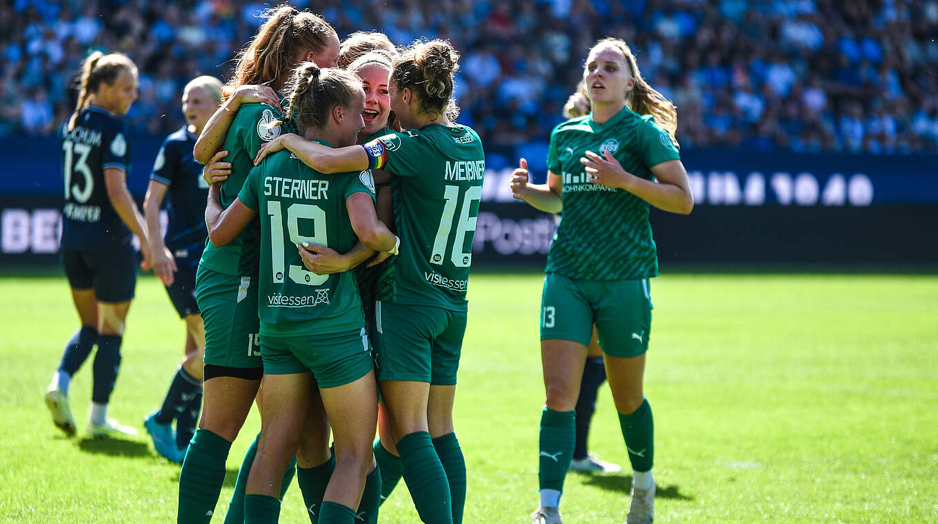 Jena wirft Nürnberg aus dem Pokal DFB Deutscher FußballBund e.V.