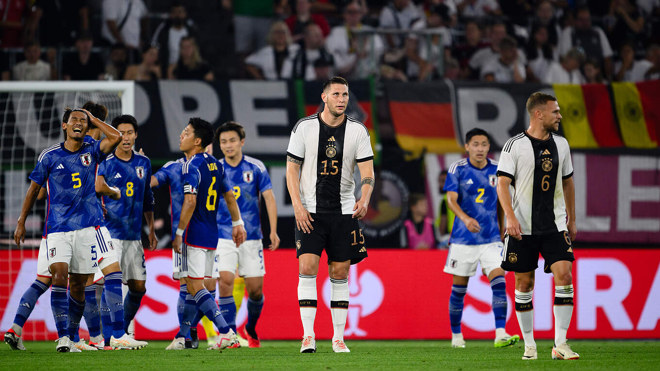 Saisonauftakt Deutschland unterliegt Japan DFB