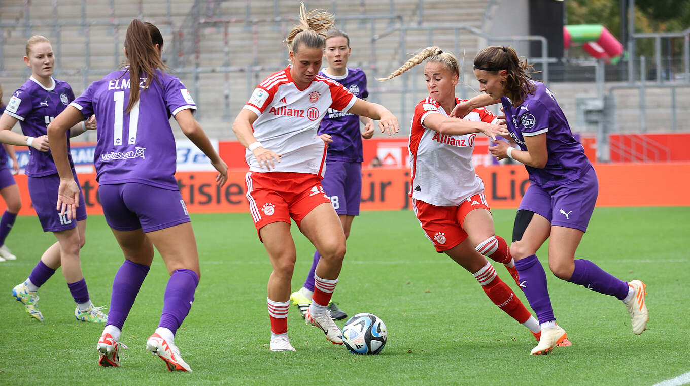 Laureta Elmazi, Klara Bühl, Giulia Gwinn, Katharina Piljic © 2023 Getty Images