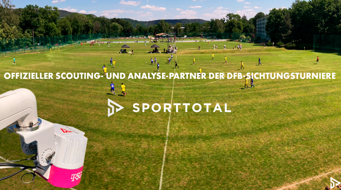 SPORTTOTAL wird offizieller Partner der DFB-Sichtungsturniere DFB