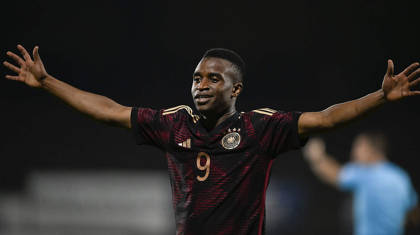 Torschütze vom Dienst in der U 21-Nationalmannschaft: Youssoufa Moukoko © Getty Images