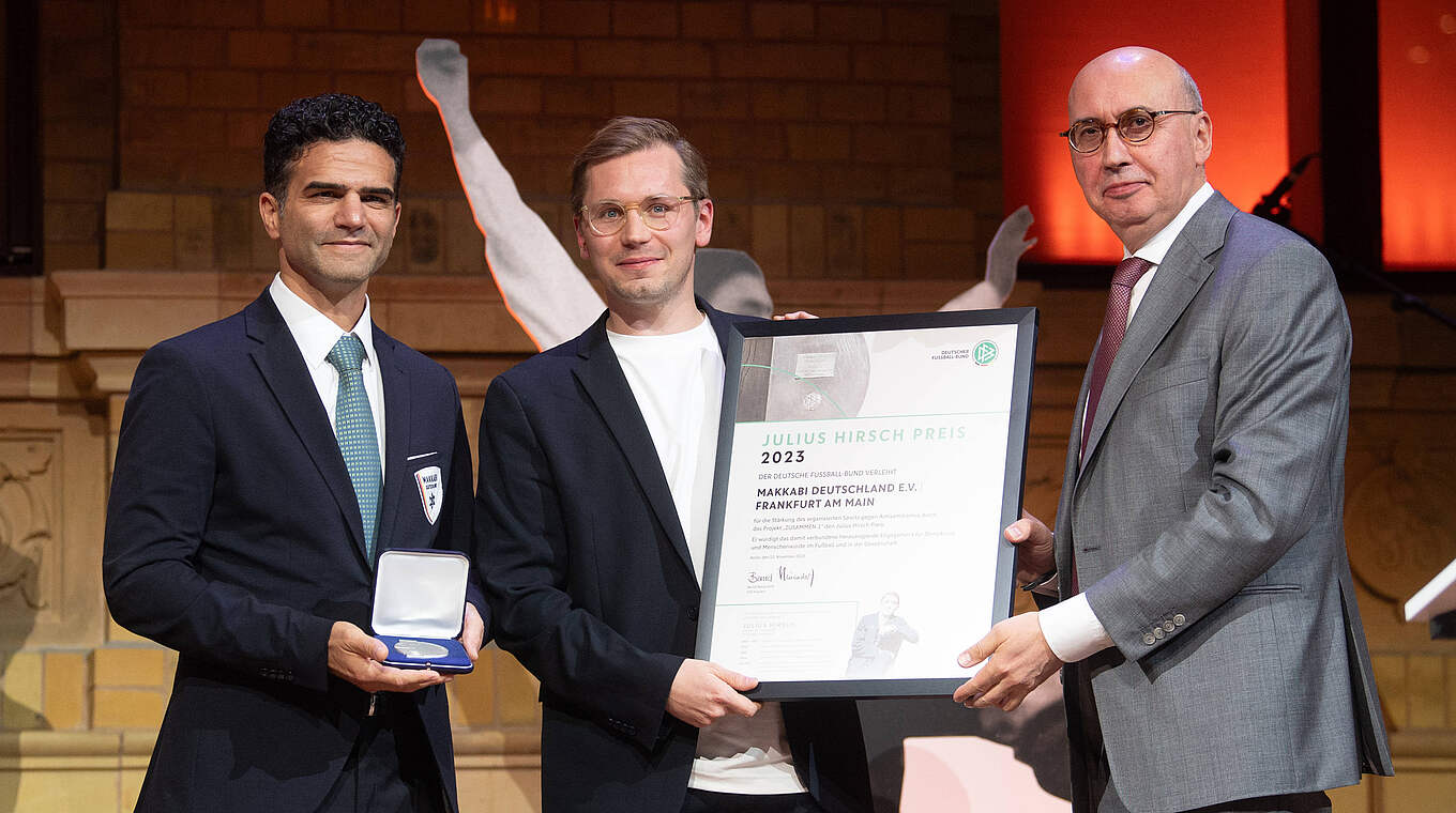 Julius Hirsch Preis in Berlin verliehen DFB Deutscher FußballBund