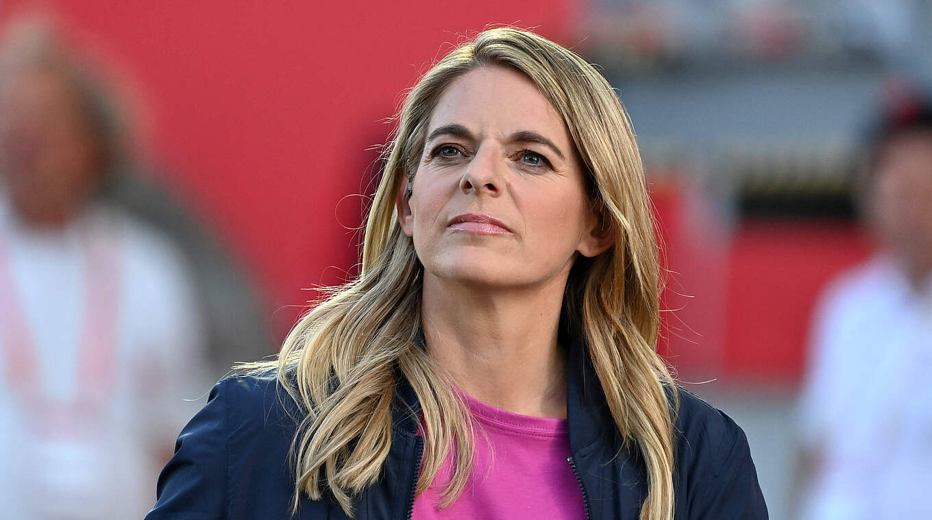 Nia Künzer: "Unsere Nationalmannschaft ist ein wichtiges Aushängeschild" © imago