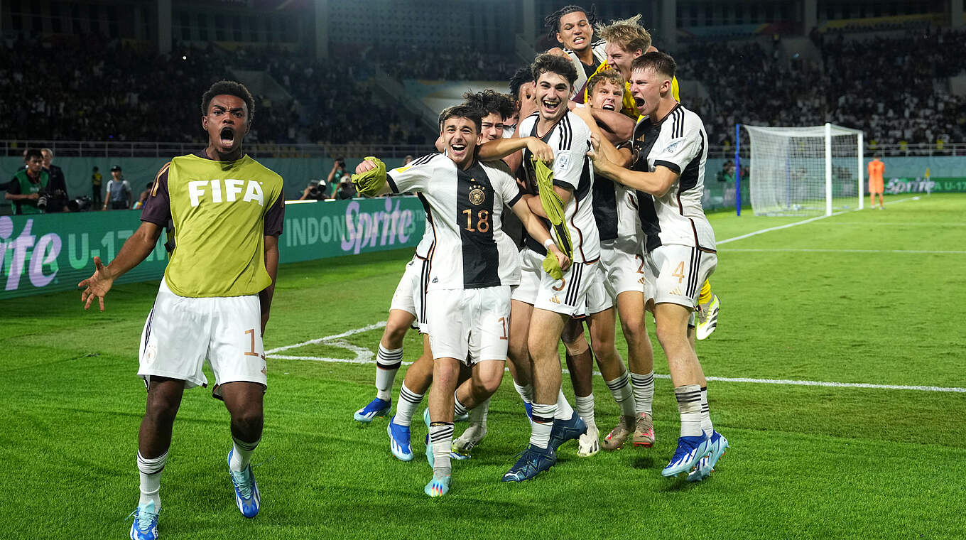 U 17Junioren krönen sich zum Weltmeister DFB Deutscher Fußball