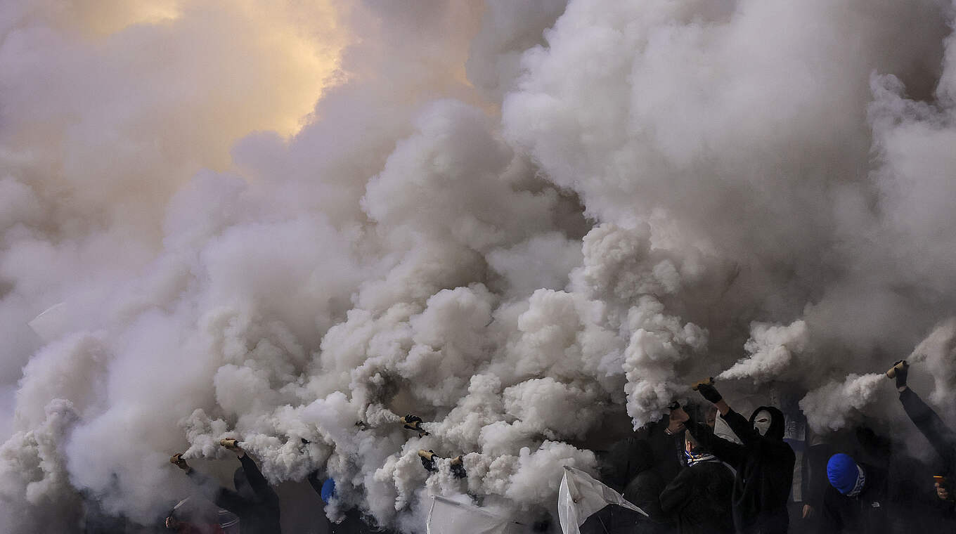 Pyrotechnik gezündet: Hertha BSC muss Geldstrafe zahlen © Getty Images