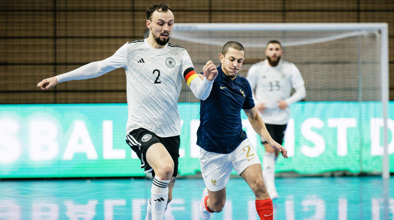Führt das DFB-Futsalteam auch gegen Spanien an: Kapitän Christopher Wittig © DFB/ Getty Images