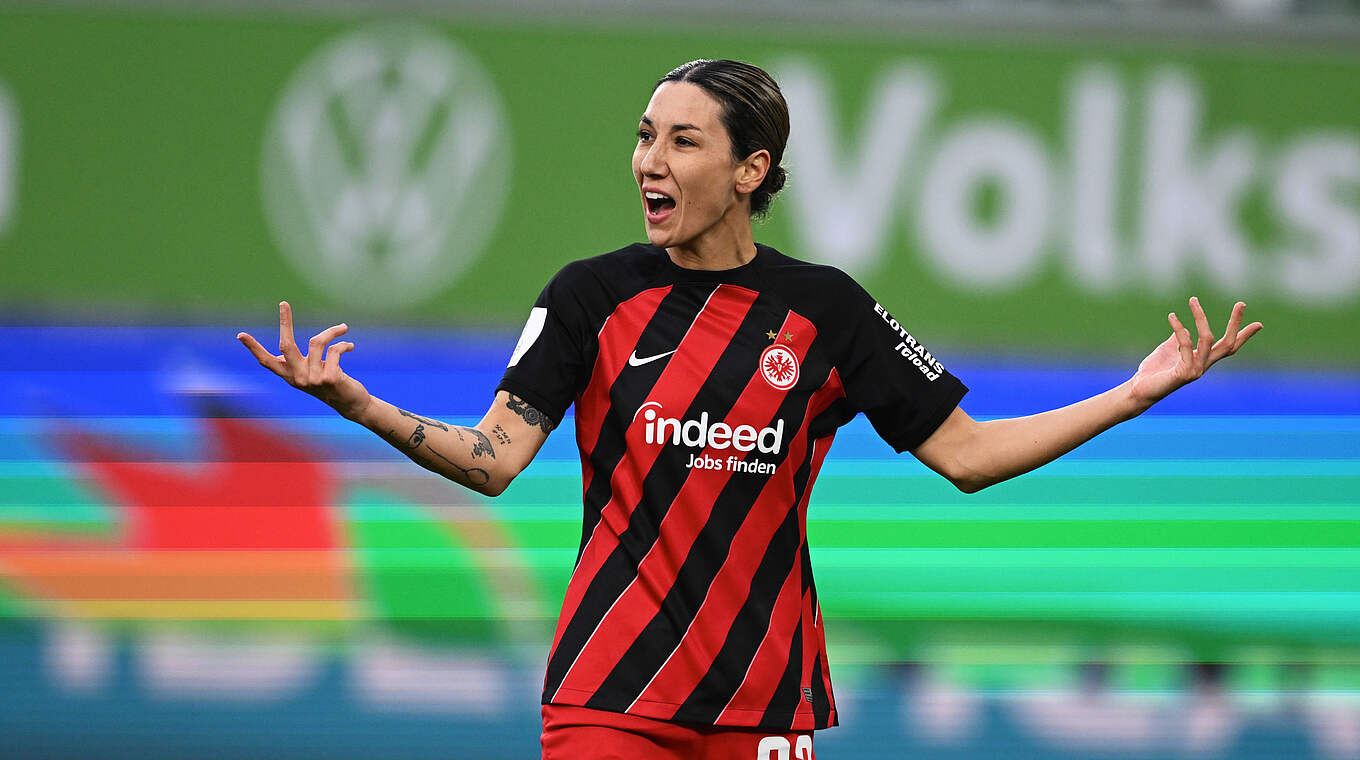 Serie gerissen: Sara Doorsoun und die Eintracht verlieren erstmals nach zehn Spielen © Getty Images