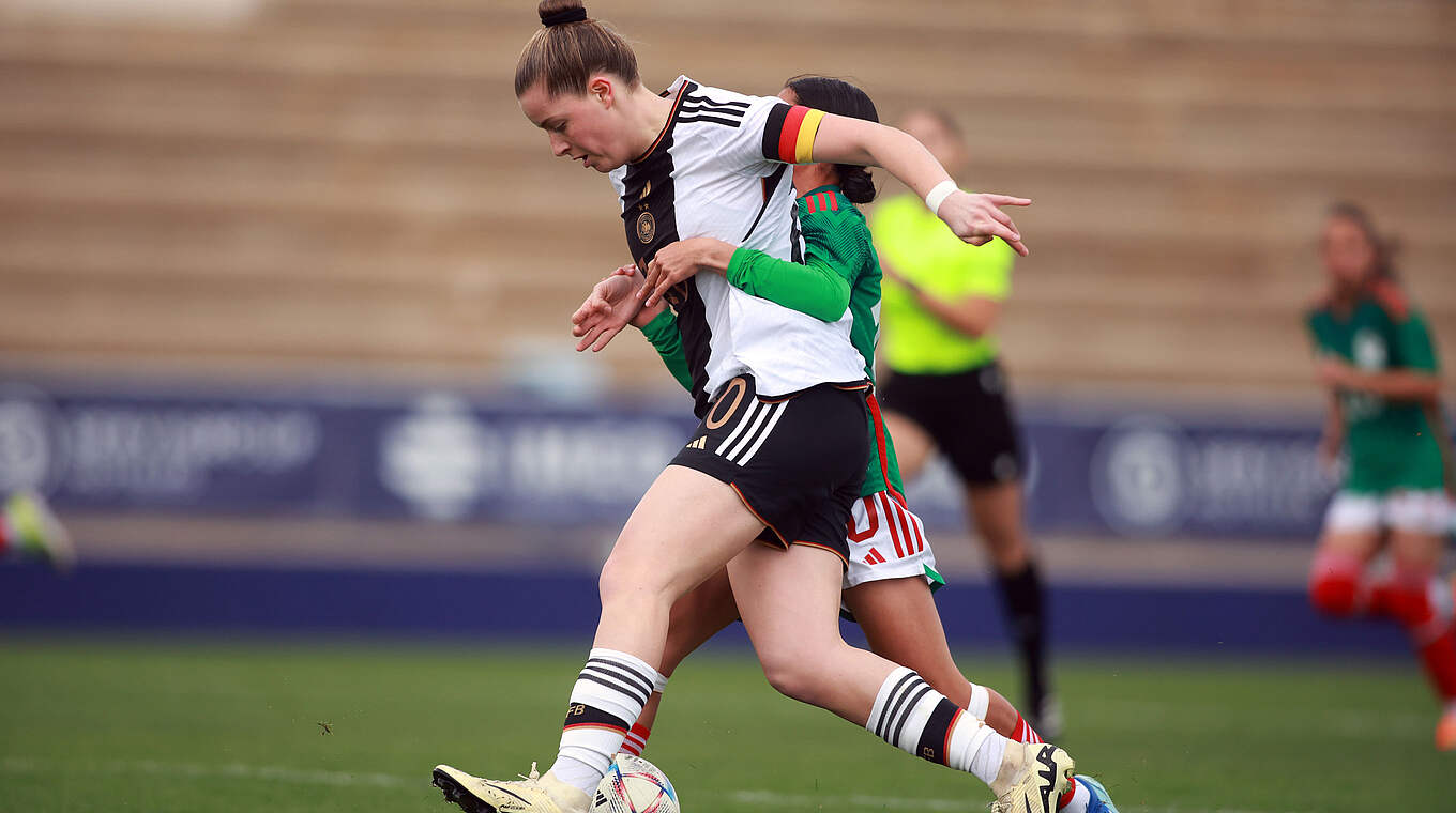 U 20Frauen mit LastMinuteSieg gegen Mexiko DFB Deutscher