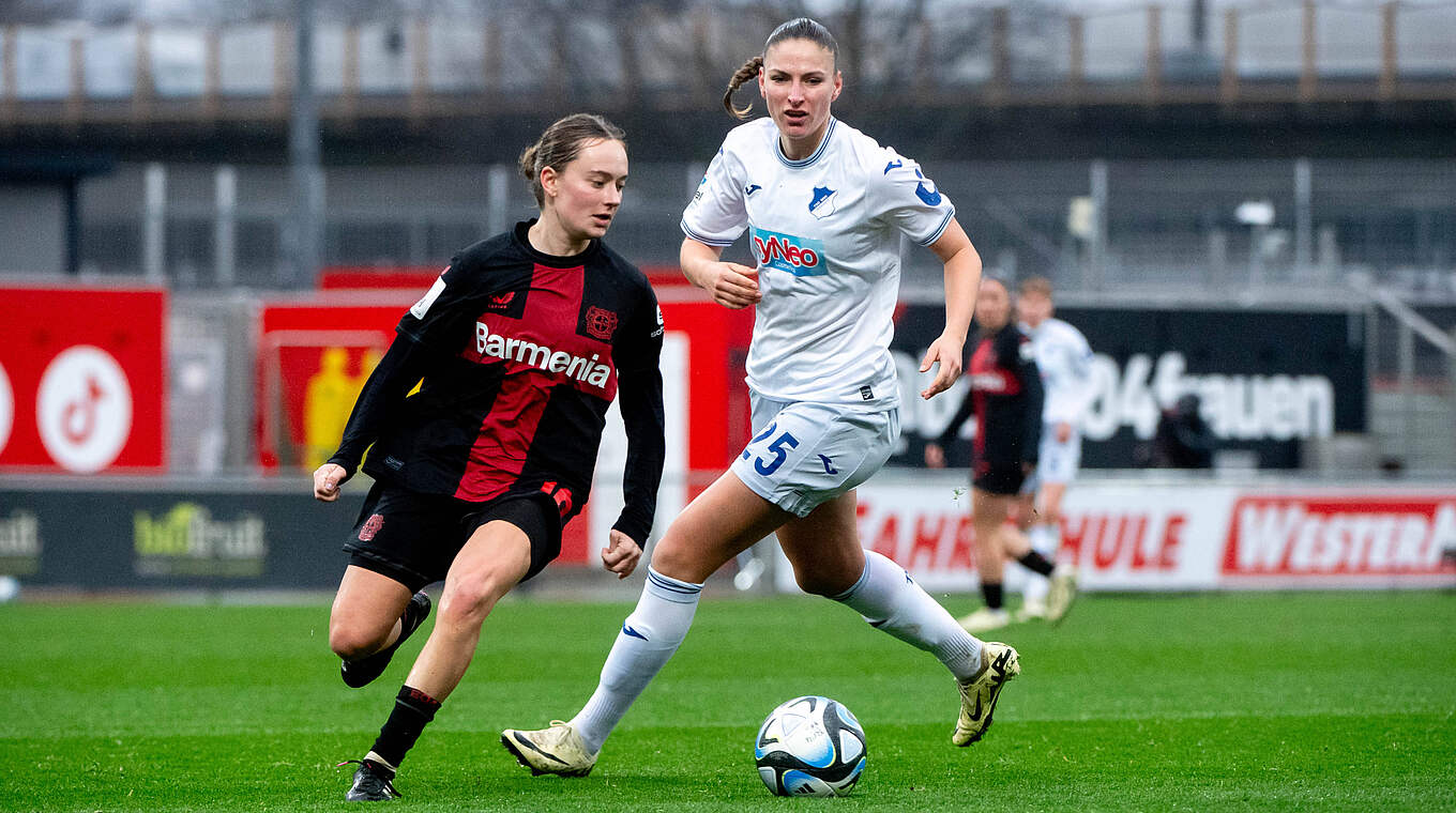Zdebel in der BayArena gegen Essen