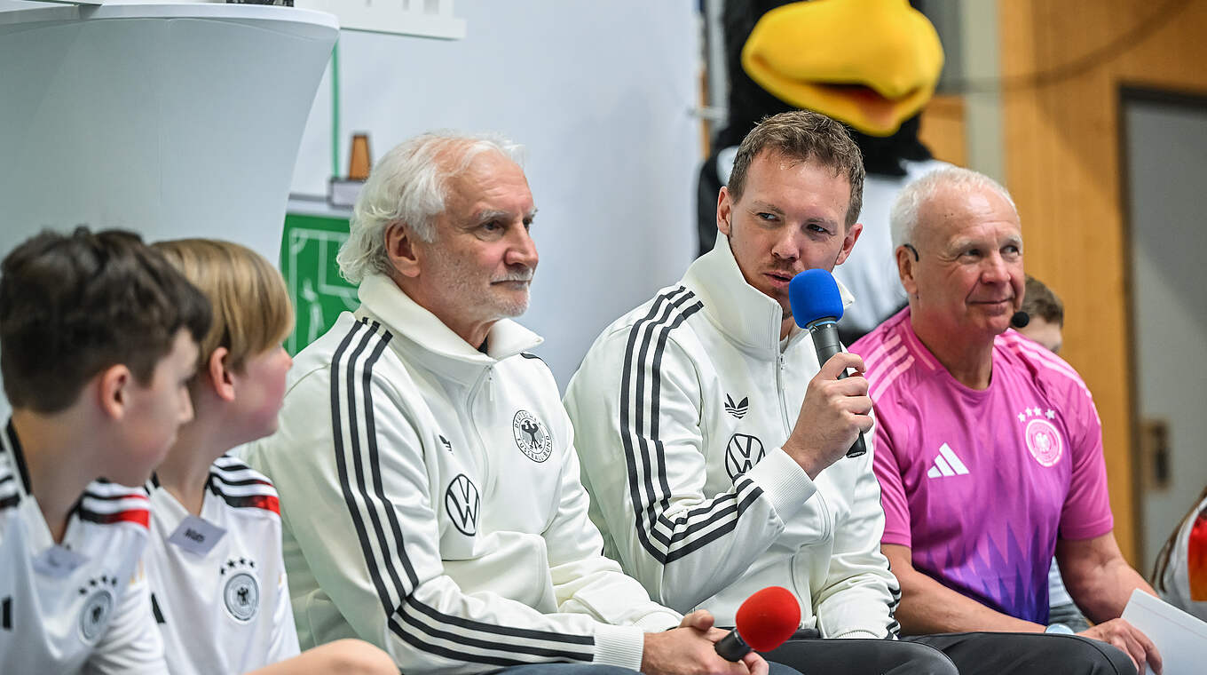 Julian Nagelsmann: "Ich habe viele Sportarten ausprobiert" © DFB/Getty Images