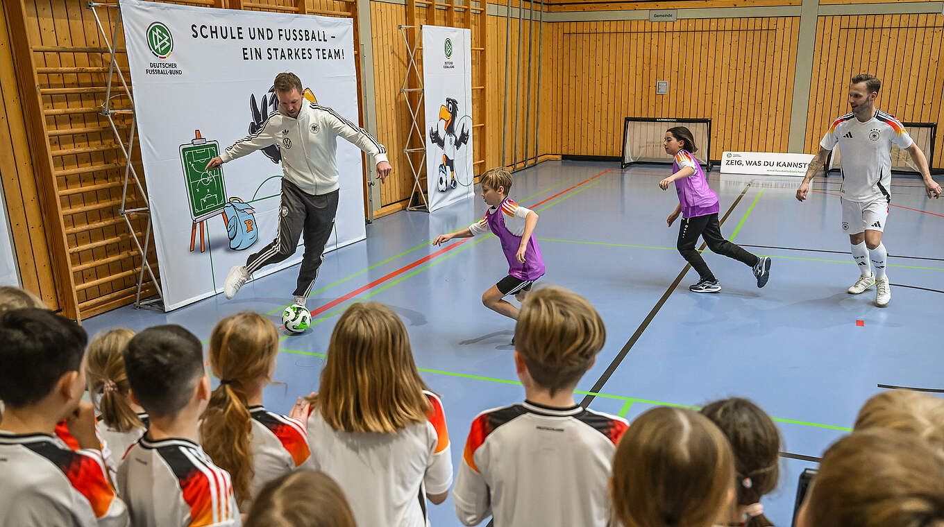 Nagelsmann: "Ich hatte immer gute Sportlehrer in der Schule" © DFB/Getty Images