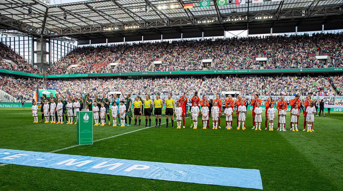 Hier wird der neue Pokalsieger ermittelt: Das Rhein-Energie-Stadion in Köln © Yuliia Perekopaiko/DFB