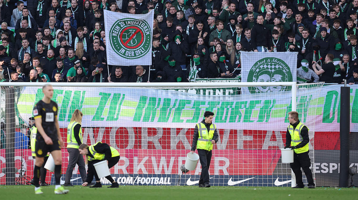 Fan-Proteste gegen Investoreneinstieg: Geldstrafe für den VfL Wolfsburg © Getty Images