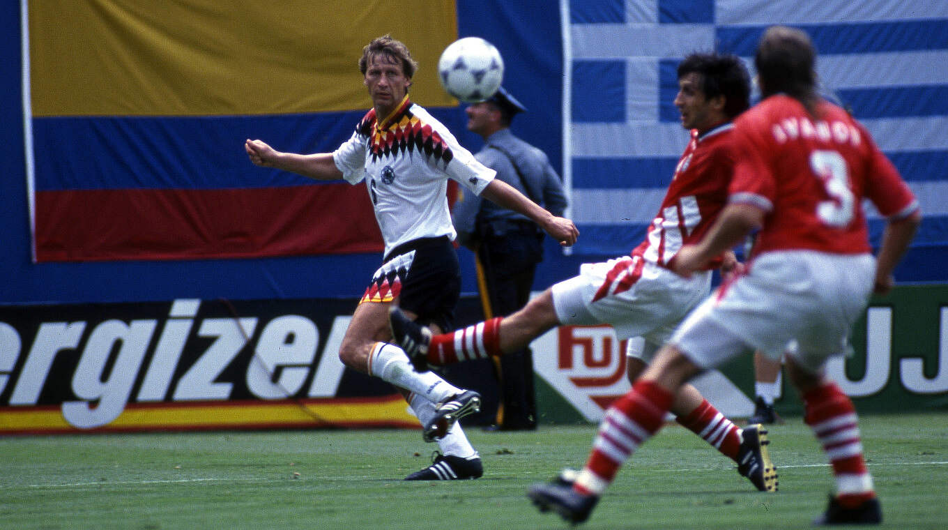 Das WM-Viertelfinale 1994 (1:2 gegen Bulgarien) war Buchwalds letztes A-Länderspiel © Imago Images