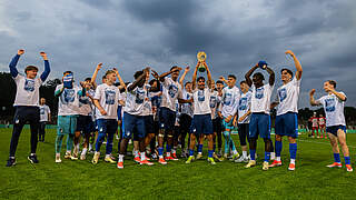 Zweiter Pokalsieg nach 2010: Jubel bei der TSG Hoffenheim © Getty Images