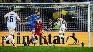 Beste Chance in Hälfte eins: Ilkay Gündogan verpasst das 1:0 © DFB/GES-Sportfoto