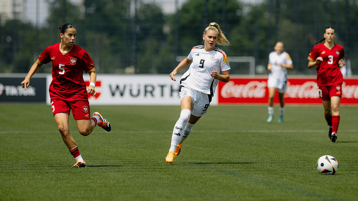 U 19Frauen gewinnen EMHärtetest DFB Deutscher FußballBund e.V.