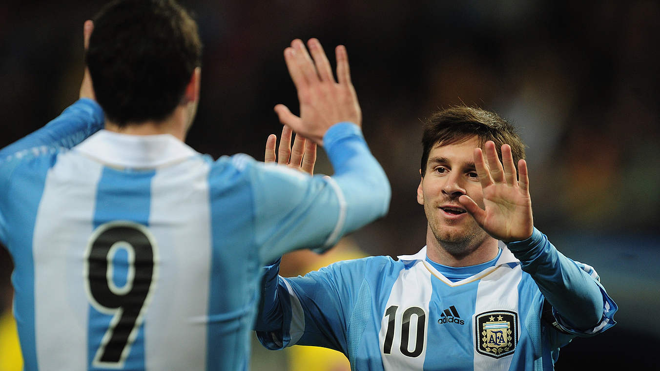 Argentiniens WM-Kader mit Messi und di Santo :: DFB - Deutscher Fußball