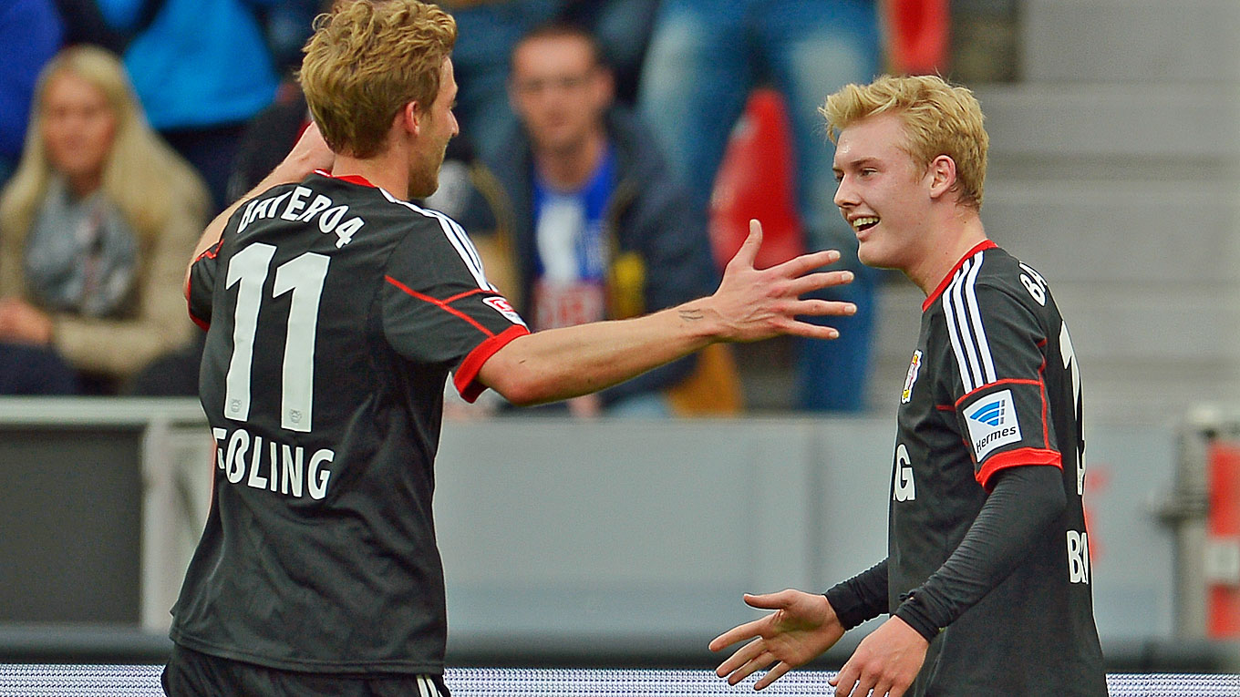 Leverkusen back into Champions League spots DFB Deutscher FußballBund e.V.